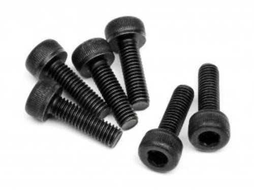 HPI Racing Radio Control Part - Cap Head Screw M3x10 (6)