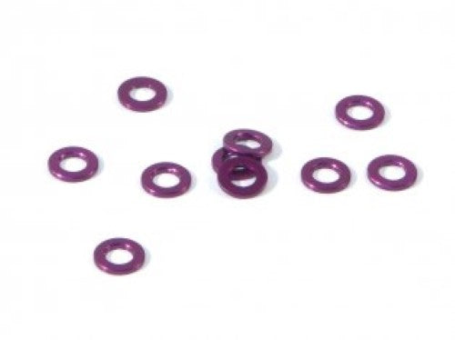 HPI Racing Radio Control Part - Alum Washer 3.6x0.75 Purple(10