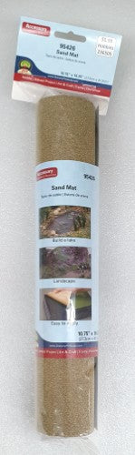 Hobby Model Scenery Sand Mat 273x412mm, perfect for realistic landscapes and dioramas with a textured finish.