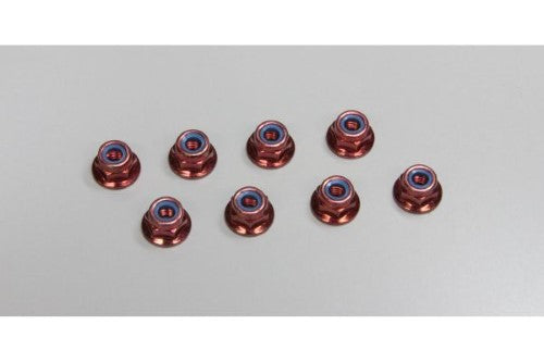 Kyosho Hobby Part - Fl.Nylock Nut (M4x5.6)(5) Rd