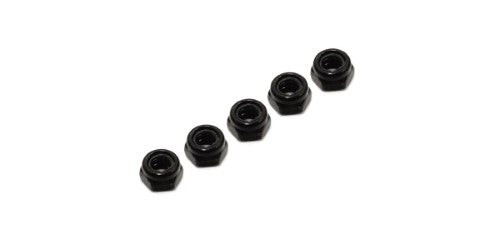 Kyosho M6x6 Nylock Nut set of 5, ensuring secure fastening for RC models and DIY projects. Perfect for hobbyists.