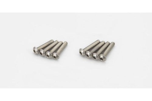 Kyosho Ttnm Hex BH Screw set of 8, M3x15 size, designed for RC models with precision and durability.