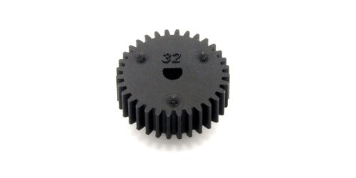 Kyosho Plastic Pinion 32T 48DP for RC cars, enhancing performance with durable, lightweight gear for better acceleration.