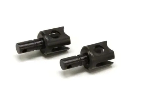 Set of two Kyosho MP9 differential output shafts for enhanced performance and durability in RC vehicles.