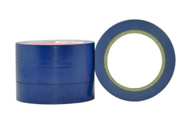 PVC Electrical Insulation Tape - Blue, 18mm x 20m x 180mu (96 Rolls)