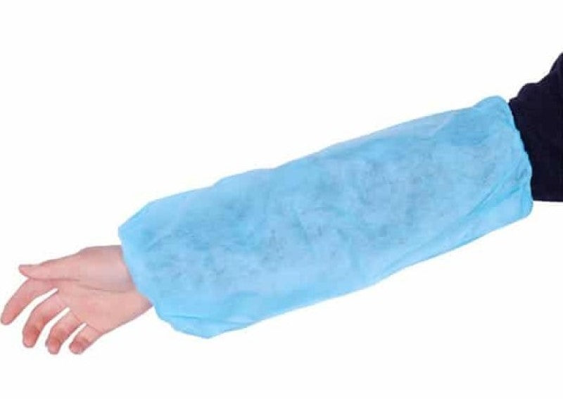 Polypropylene Sleeve Covers - Blue, 200mm x 400mm x 25gsm (Box of 400)