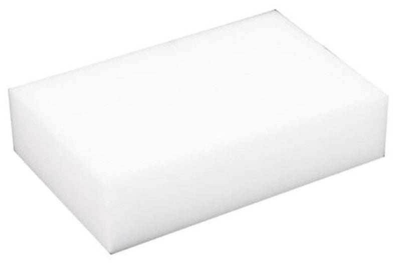 Melamine Sponge Scrubber Large - White, 110mm x 280mm x 35mm (Box of 20)