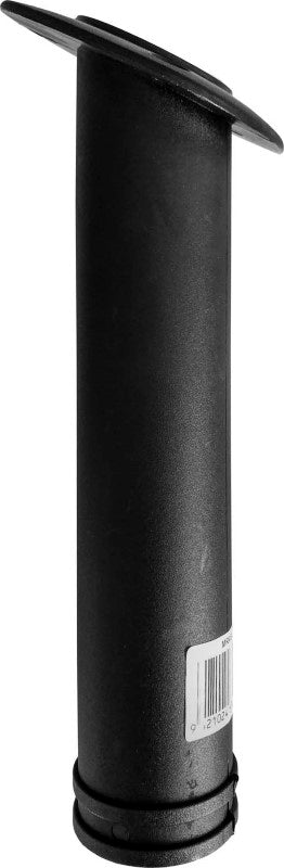 Rod Holder Flush Mount Angled Black