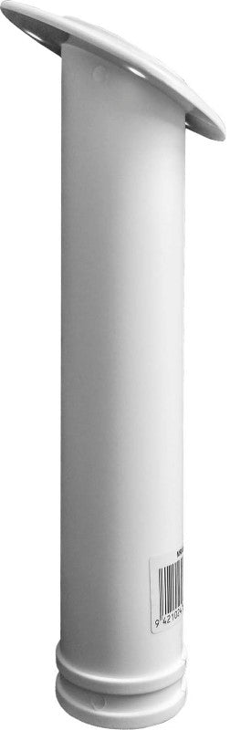 Rod Holder Flush Mount Angled White