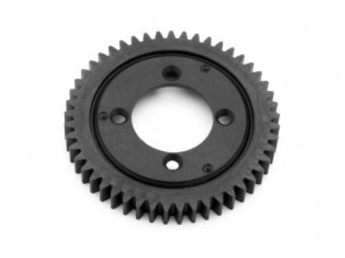 Maverick Qntm+ Spur Gear 49T 1M for RC vehicles, enhances performance and acceleration for optimal drivetrain efficiency.