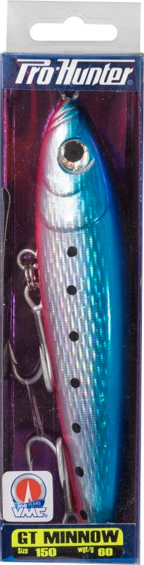 Pro Hunter GT Minnow 60g 150mm - Blue Sardine Red Belly