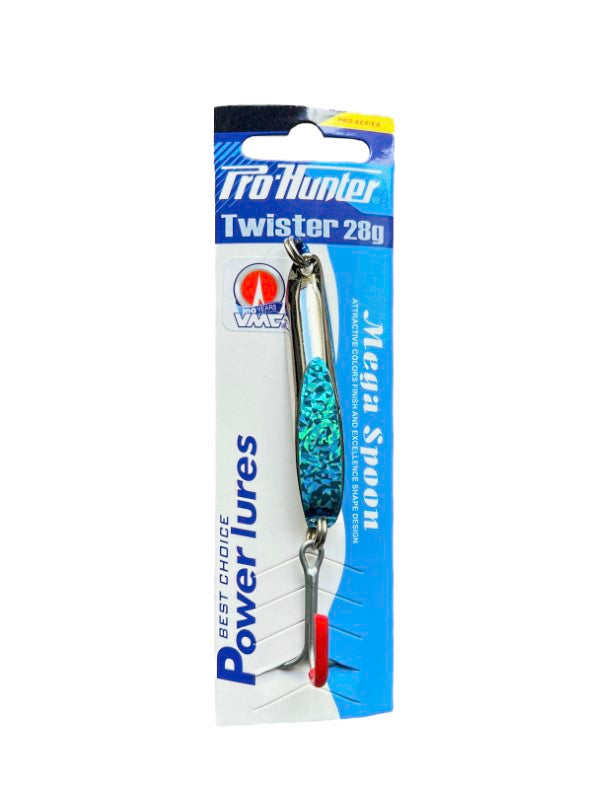 Pro Hunter Twister 28g - Silver/Blue