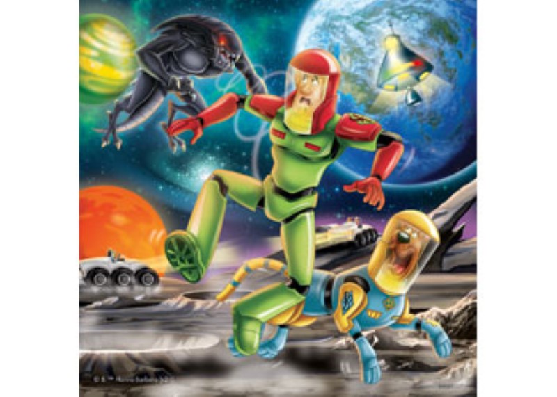 Ravensburger - Scooby Doo Puzzle 3x49pc