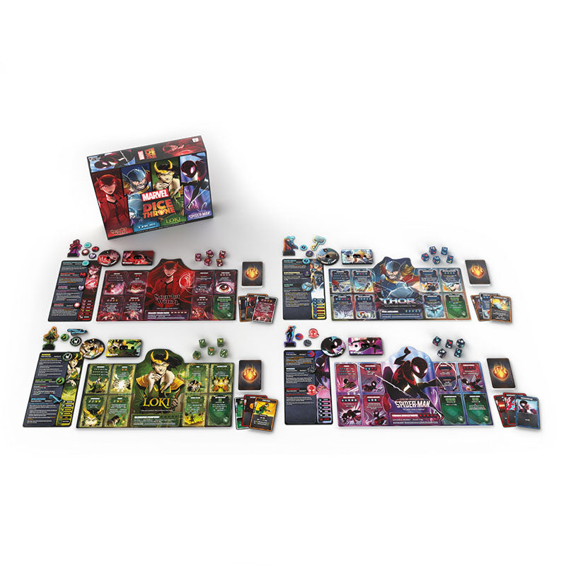 Dice Throne Marvel 4-Hero Box