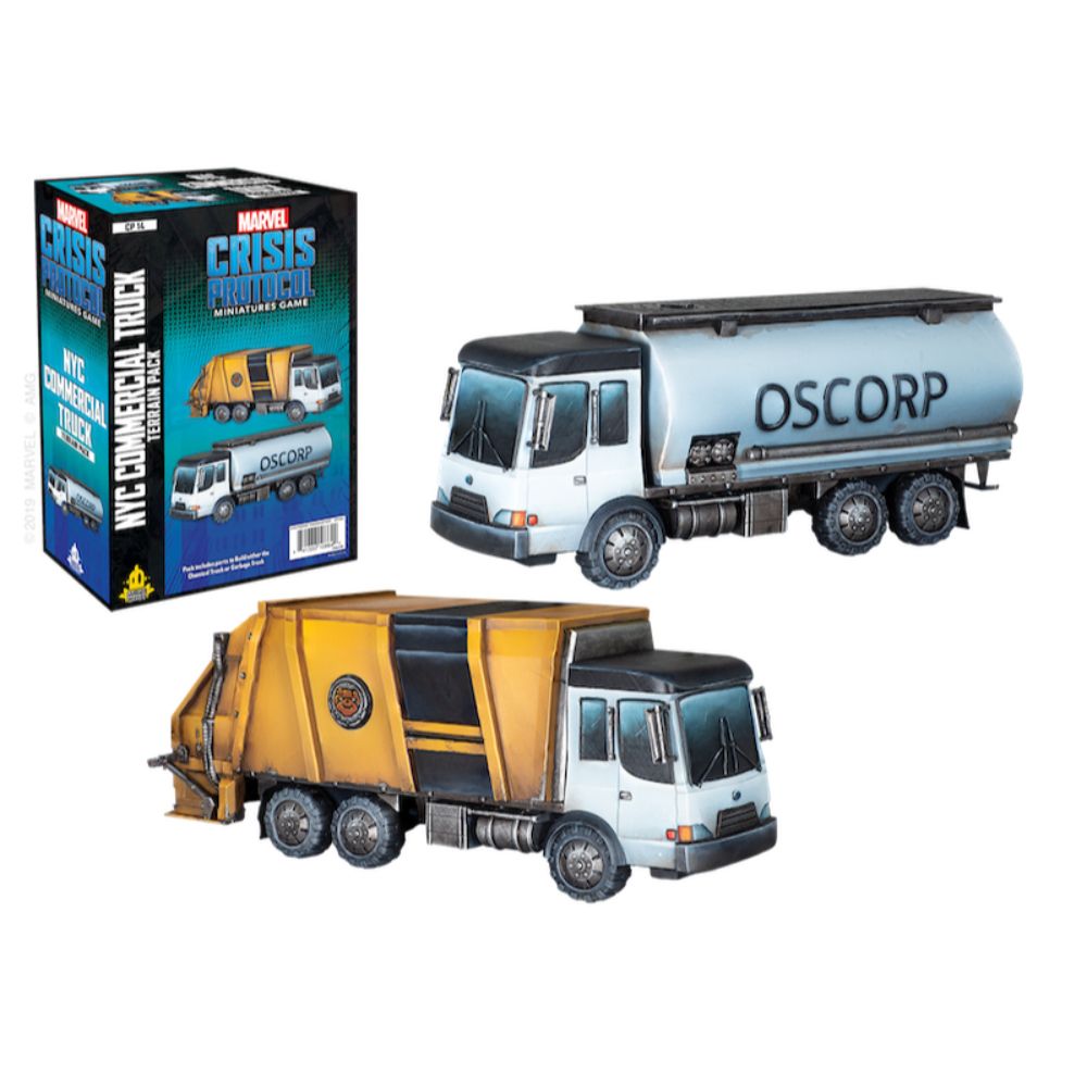 Marvel: Crisis Protocol - NYC Commercial Truck Terrain Pack
