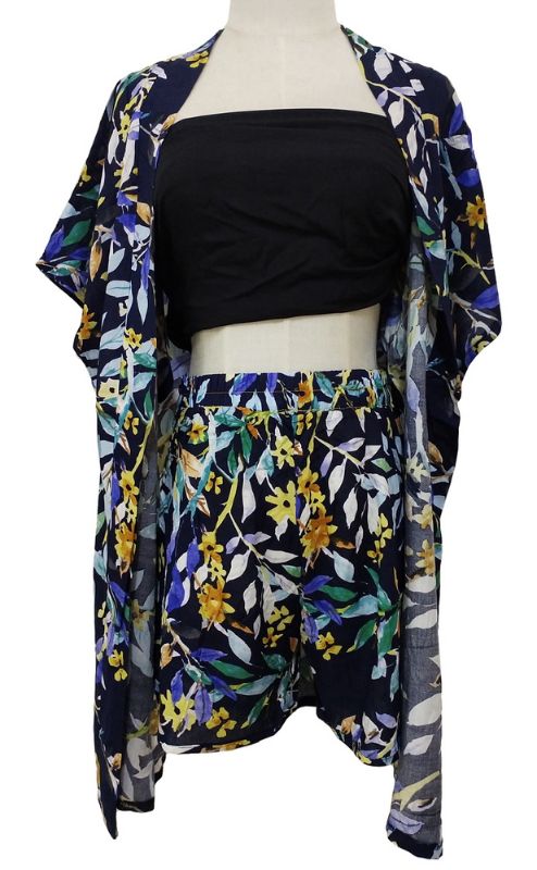 Shorts Set - Small Leaves