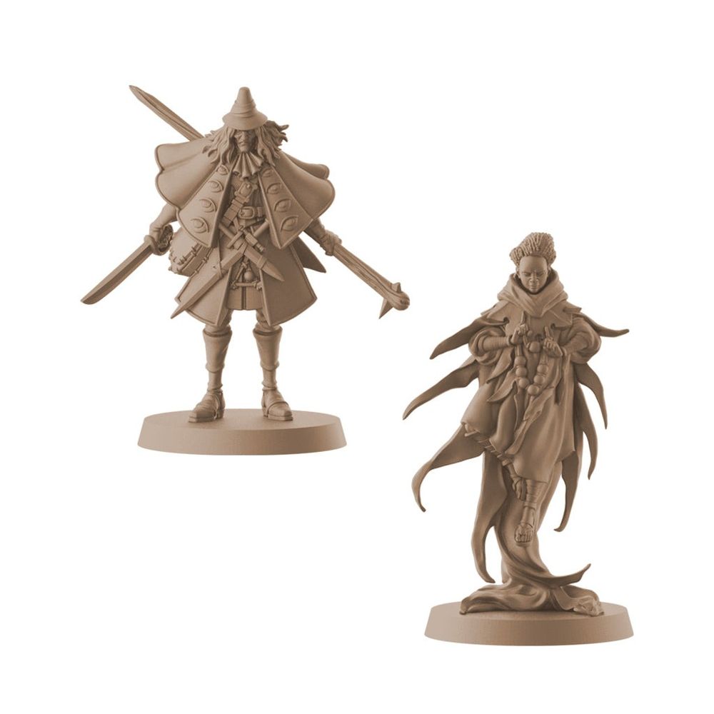 Massive Darkness 2: Heroes & Monster Set - Monks & Necromancers vs The Paragon