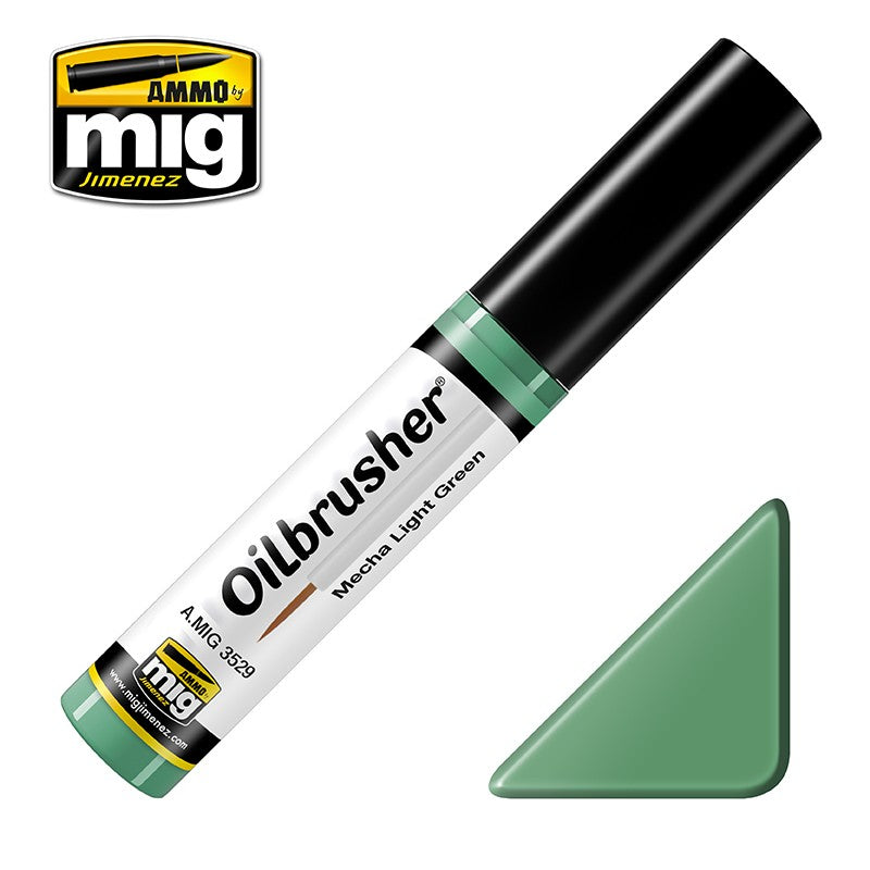 Ammo by MIG - Oilbrushers - Mecha Light Green