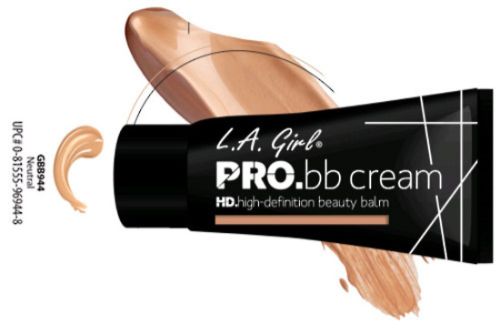 La Girl Pro BB Cream in Neutral, a lightweight, paraben-free skin beautifier for a smooth, radiant complexion.