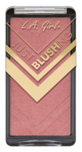 LA Girl Just Blushing - Just Radiant: pigmented blush in 16 vibrant shades, blendable silky formula for all-day wear.