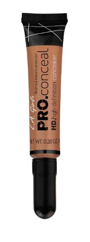 LA Girl Pro Concealer in Light Tan, featuring a creamy, lightweight formula for opaque, natural-looking coverage.