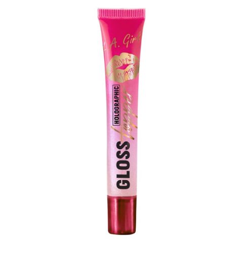 LA Girl Gloss Topper - Magical, a shimmering lip gloss with color-shifting pigments, enriching and conditioning for radiant lips.