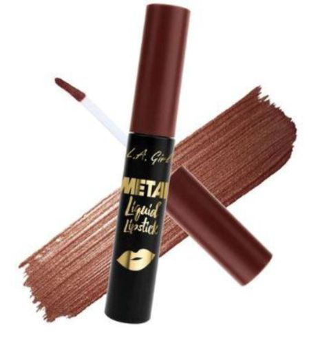 LA Girl Metal Liquid Lipstick in Lavish featuring a rich metallic finish and creamy, hydrating formula for vibrant lips.