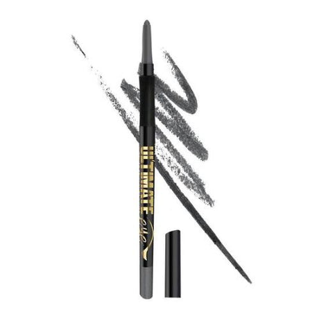 LA Girl Ultimate Auto Eyeliner Pencil in Continuous Charcoal, featuring smooth gel formula for precise, long-lasting eyeliner looks.