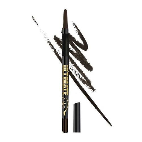 LA Girl Ultimate Auto Eyeliner Pencil in Deepest Brown, smooth, long-lasting formula for precise, bold eye definition.