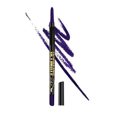 Vibrant purple eyeliner pencil with a smooth, gel-like formula for precise, long-lasting eye definitions.