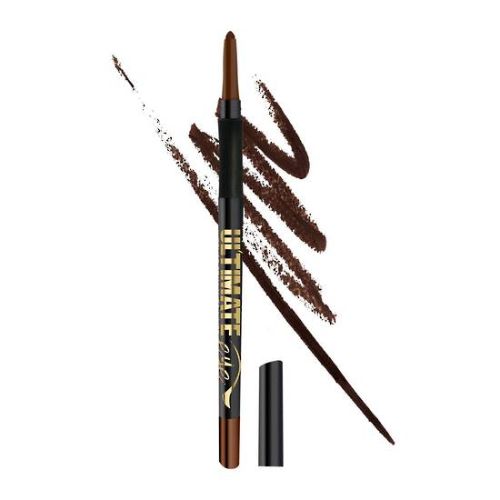 LA Girl Ultimate Auto Eyeliner Pencil in Lasting Brown, featuring a smooth gel formula for precise, long-lasting eye makeup.