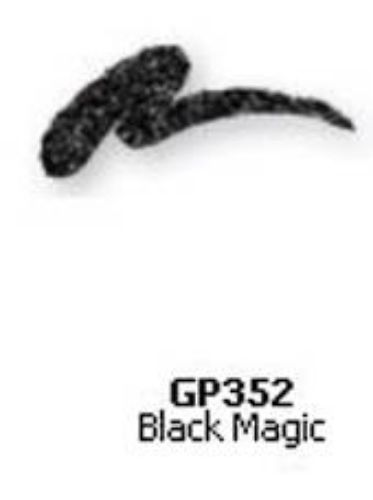 LA Girl Glide Pencil Black Magic, waterproof eyeliner pencil with bold color, creamy texture, and 14-hour wear.