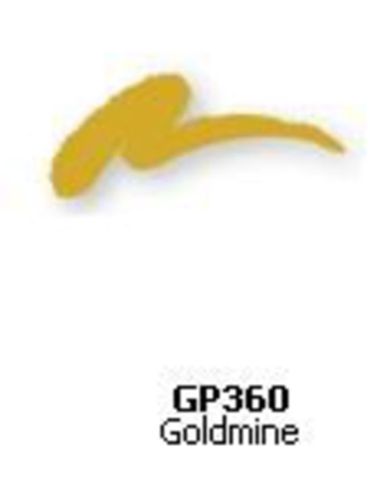 LA Girl Glide Pencil in Goldmine - a metallic gold, waterproof eyeliner with smooth application and 14-hour wear.