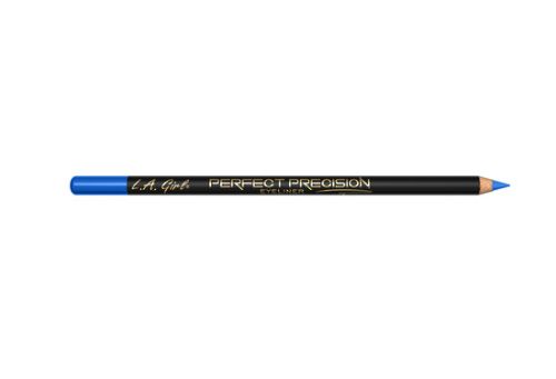 LA Girl Perfect Precision Eyeliner Pencil in Cobalt for vibrant, precise eye looks with a smooth, velvety formula.