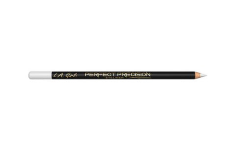 LA Girl Perfect Precision Eyeliner Pencil in Arctic White for vibrant, precise eye makeup with a smooth, long-lasting formula.
