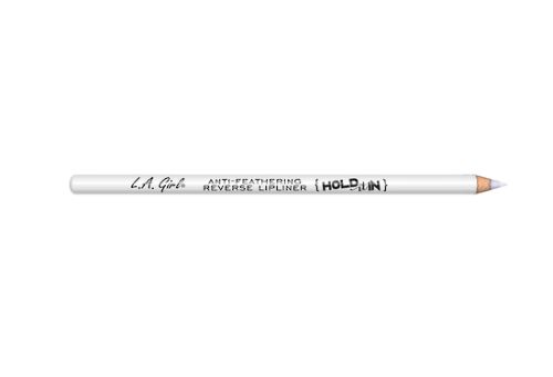 Clear lip liner pencil by LA Girl providing precise application and preventing feathering for flawless lip color.