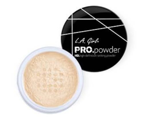 LA Girl HD Pro Setting Powder in Banana Yellow offers a silky, luminous finish that sets makeup and neutralizes imperfections.