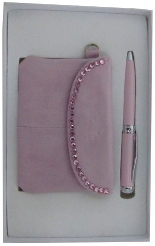 Stationery Set - Pink Pen, Pink Purse