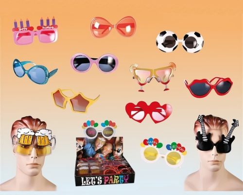 Party Sunglasses Display - 24pcs