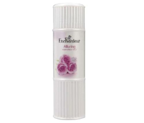 Enchanteur Talcum Powder 250g - Alluring, keeps skin dry with a floral fragrance for all-day freshness and comfort.