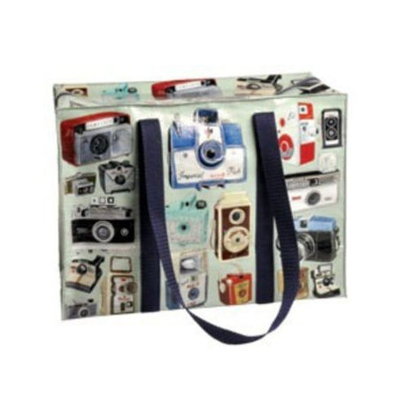 Eco-friendly Shoulder Tote Bag for camera enthusiasts with spacious pockets and durable shoulder straps.