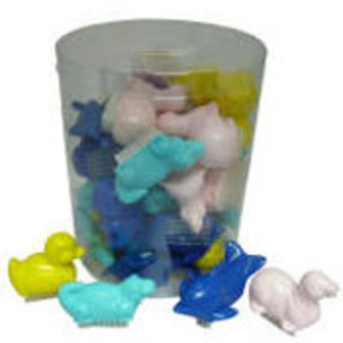 Childs Animal Nail Brush Tub - 30pcs