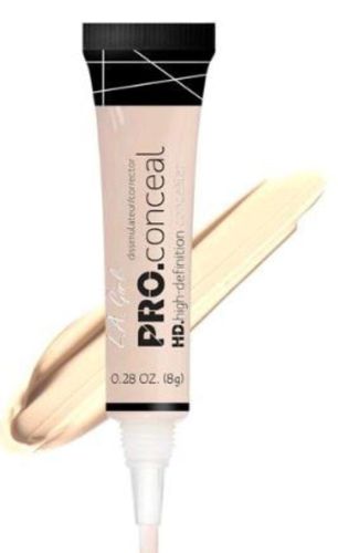 LA Girl Pro Concealer in Porcelain, a creamy, lightweight concealer for flawless coverage of dark circles and imperfections.