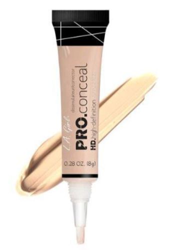 LA Girl Pro Concealer in Classic Ivory offers lightweight, opaque coverage for dark circles and skin imperfections.