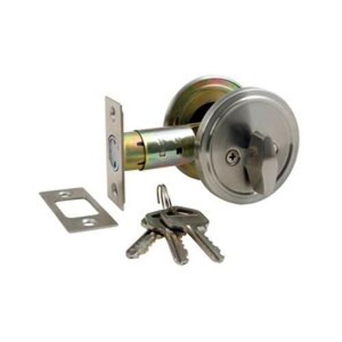 Key/Turn Deadbolt KA Stainless Steel - Windsor Hardware