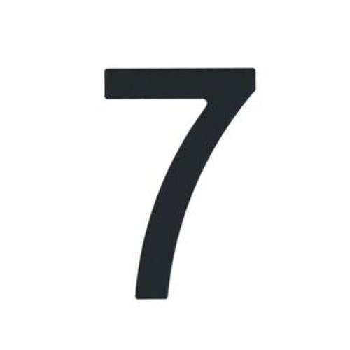Hardware Adhesive Number 7 Matt Black 76mm