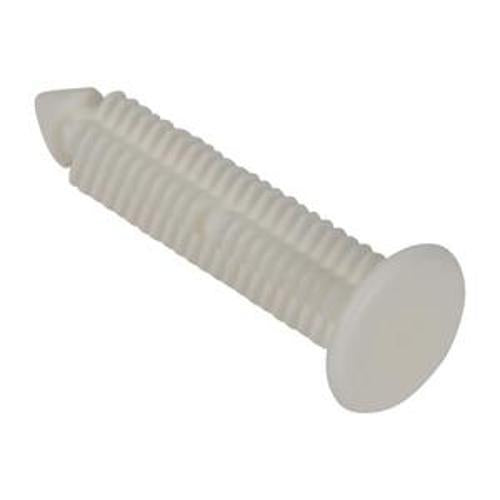 Fastener PVC White 100 Per Bag - James Hardie