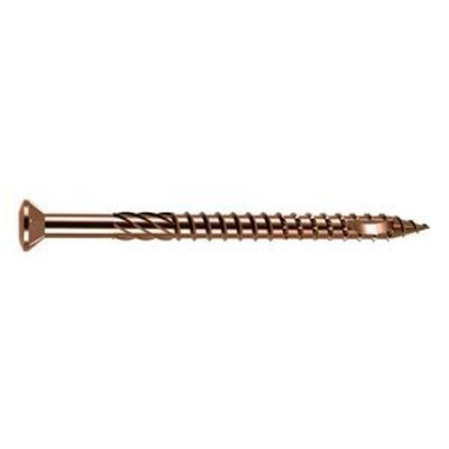 Decking Screw Oval Head SS304 Bronze - Ecko 10g x 65 250