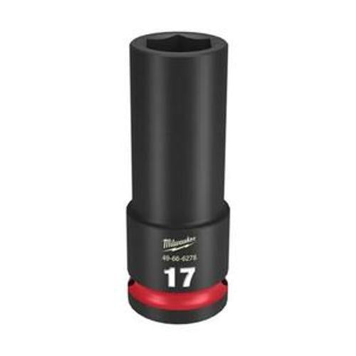 SHOCKWAVE Impact Socket 1/2 Inch Drive - Milwaukee 17mm Deep 6 Point 49666278