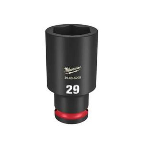 SHOCKWAVE Impact Socket 1/2 Inch Drive - Milwaukee 29mm Deep 6 Point 49666290